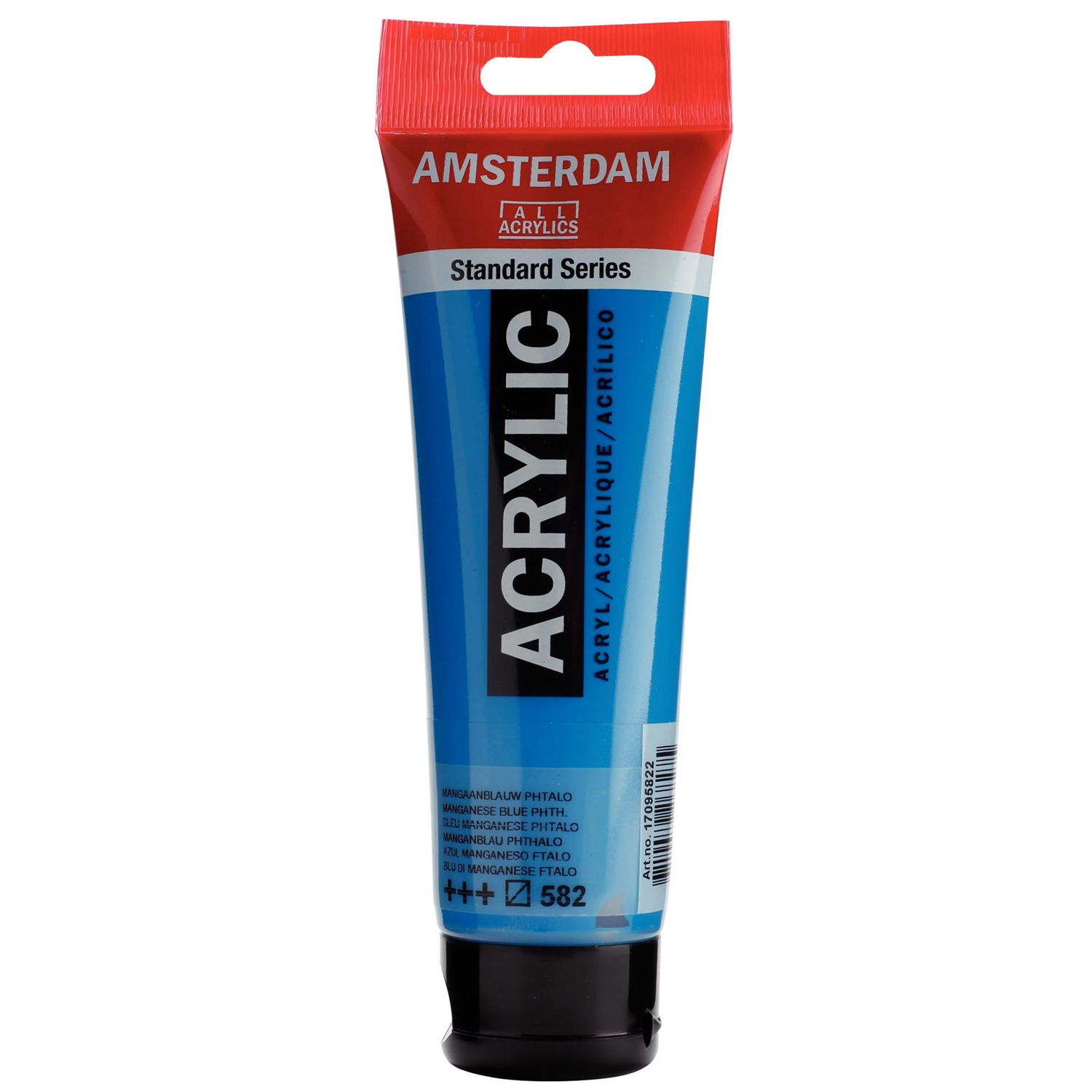 Amsterdam Acrylfarbe 120ml, Manganblau phthalo