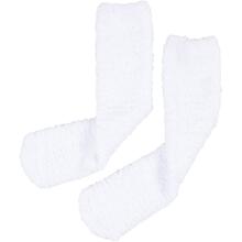 Kuschelsocken, One-size, Wei�, 10 Paar