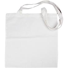 Stofftasche Baumwolle, Gr��e 38x42 cm, 130 g, Wei�