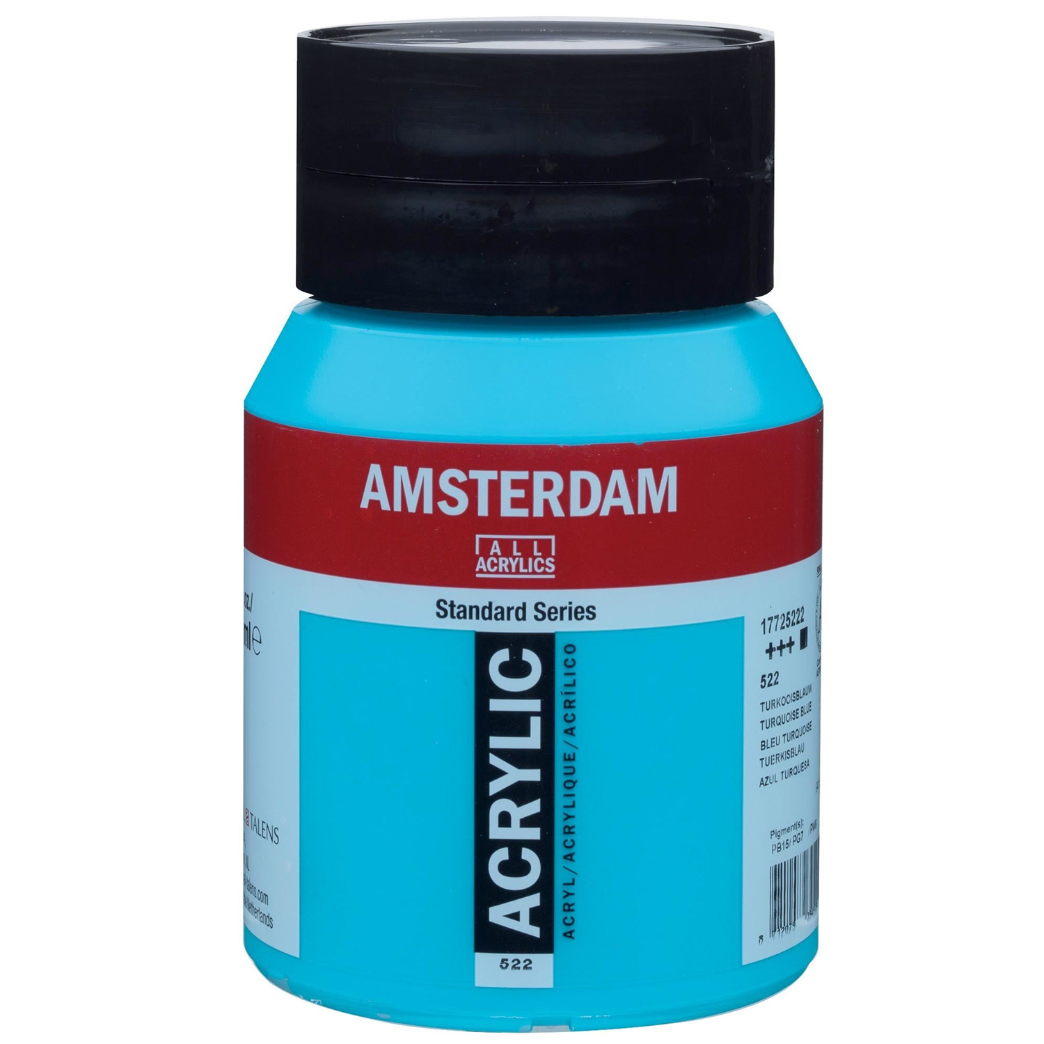 NEU Amsterdam Acrylfarbe 500ml, Trkisblau