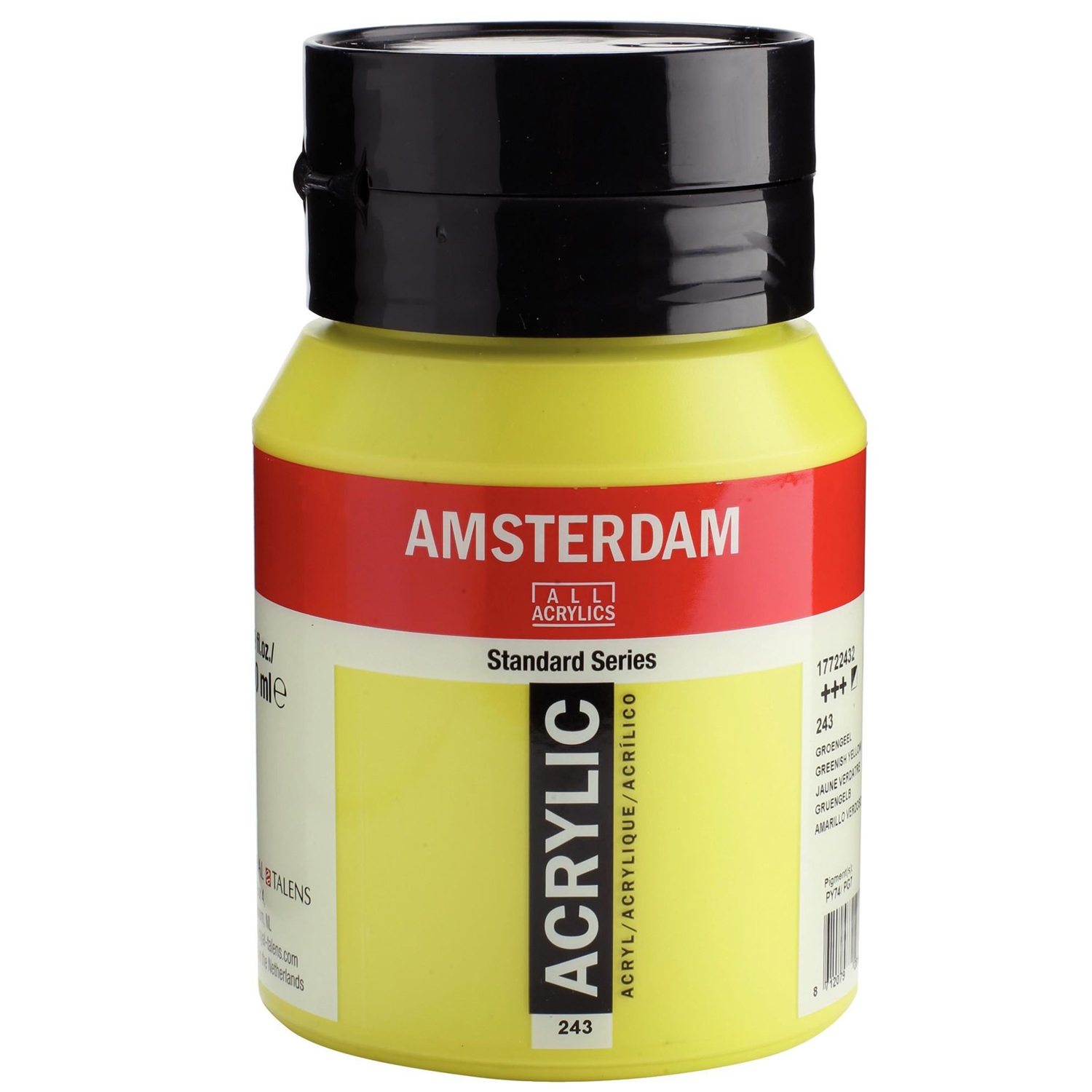 Amsterdam Acrylfarbe 500ml, Grüngelb
