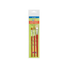 MUCKI Kreativpinsel fr Schule+Hobby, 3er Set