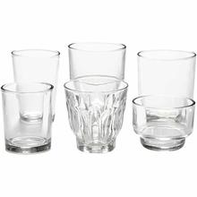 TOP-SELLER ! Glas, D: 4,5-7,3 cm, H: 5,3-9,2 cm, 72 sort.