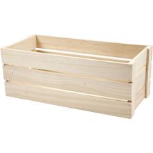 Holz-Box, H�he 17 cm, Gr��e 45x20 cm, 1 St�ck