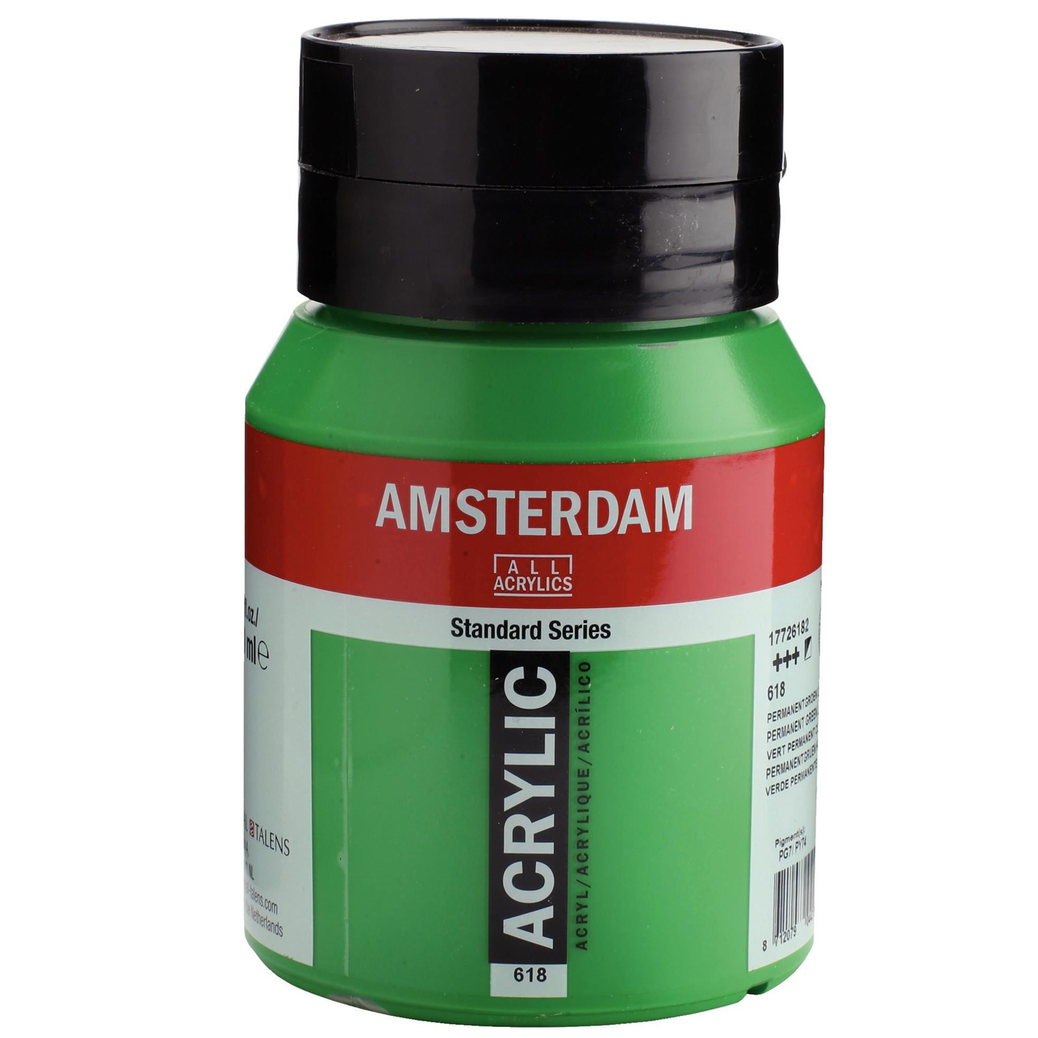 Amsterdam Acrylfarbe 500ml, Permanentgrn hell