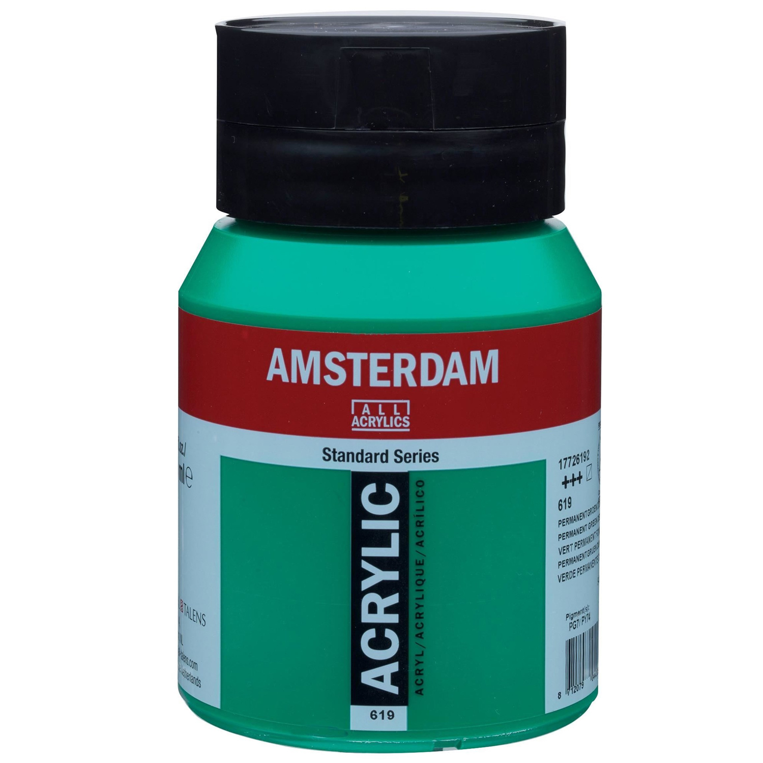 NEU Amsterdam Acrylfarbe 500ml, Permanentgrn dunkel