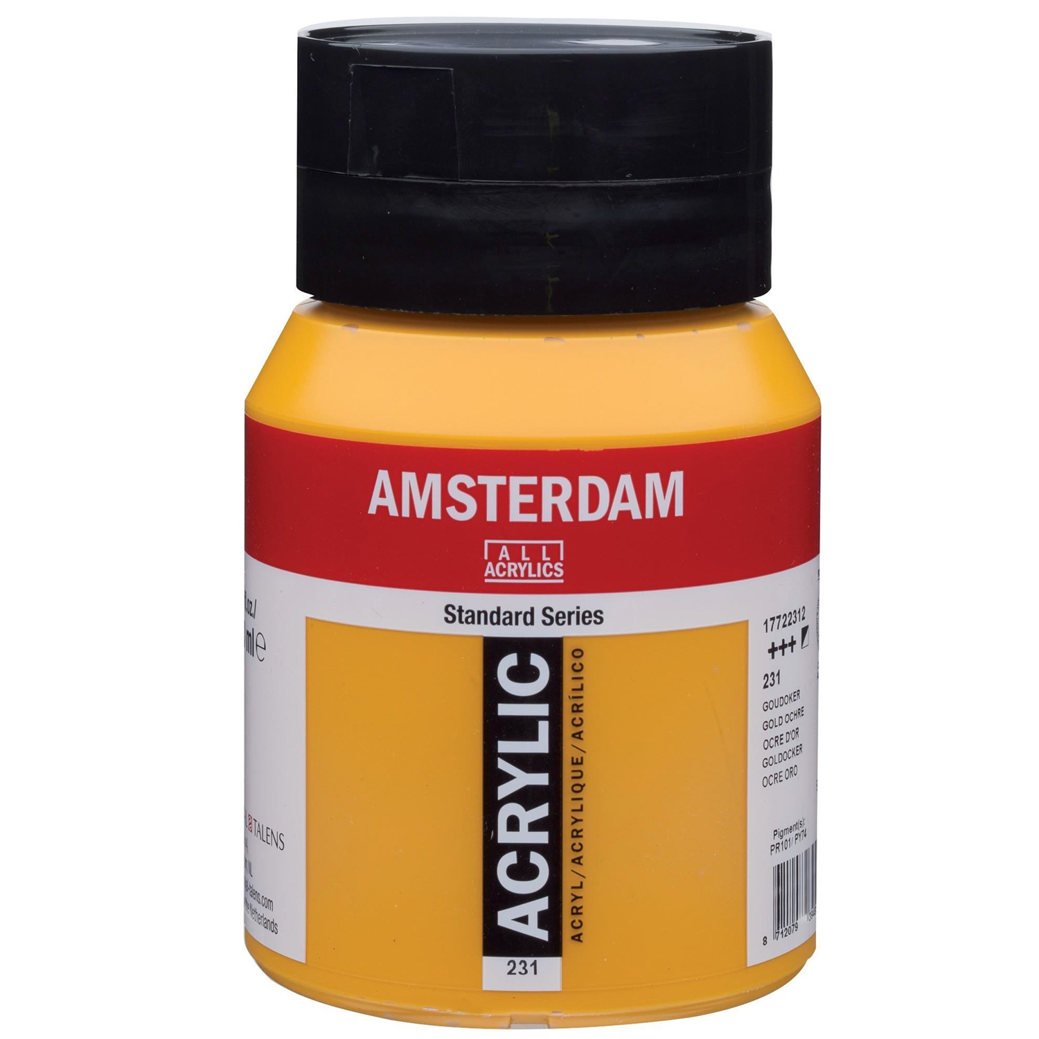NEU Amsterdam Acrylfarbe 500ml, Goldocker