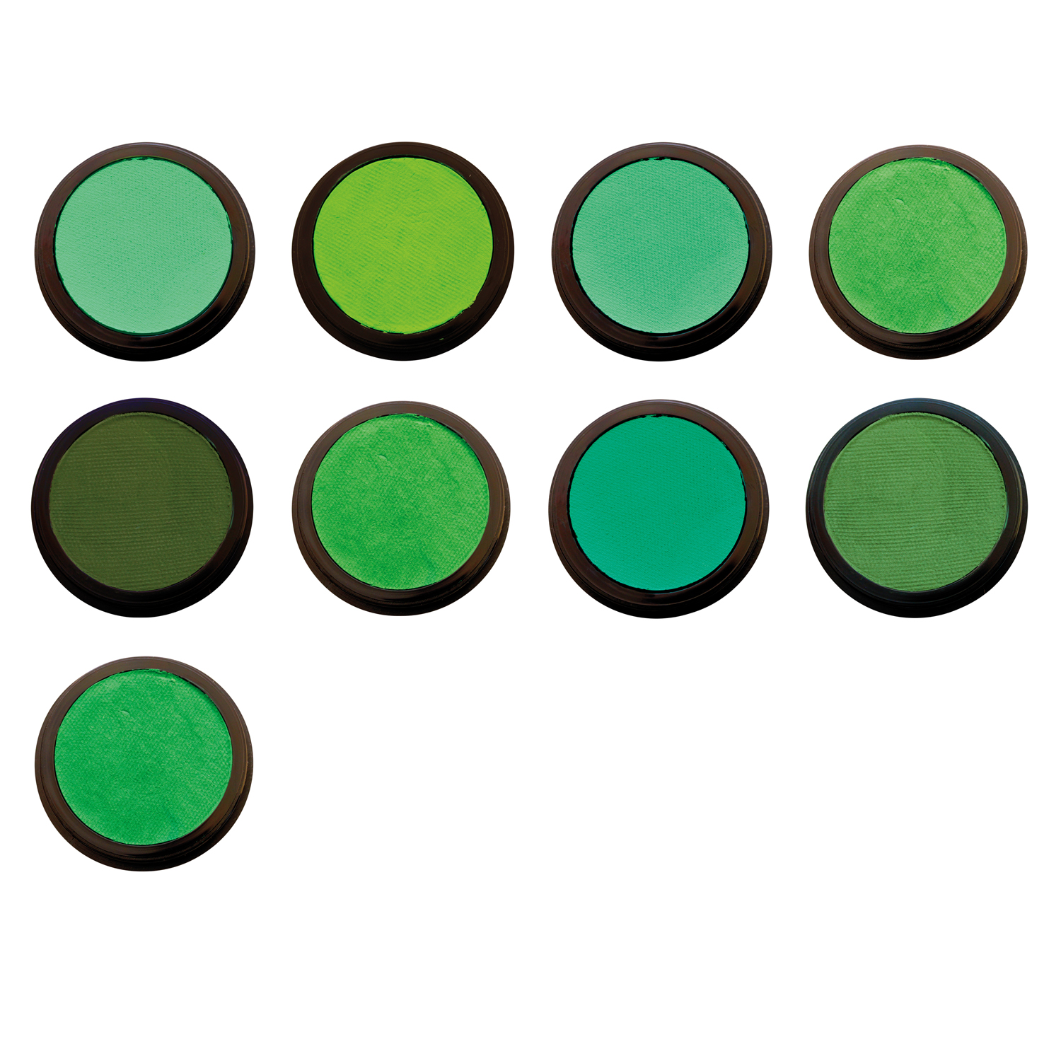 NEU EULENSPIEGEL Profi-Aqua-Schminke, 3,5 ml, Grn-Tne - Verschiedene Farben