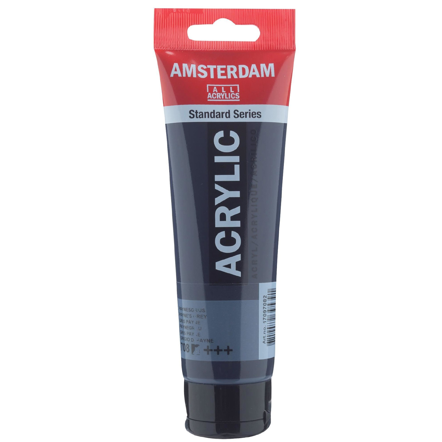 Amsterdam Acrylfarbe 120ml, Paynes Grau