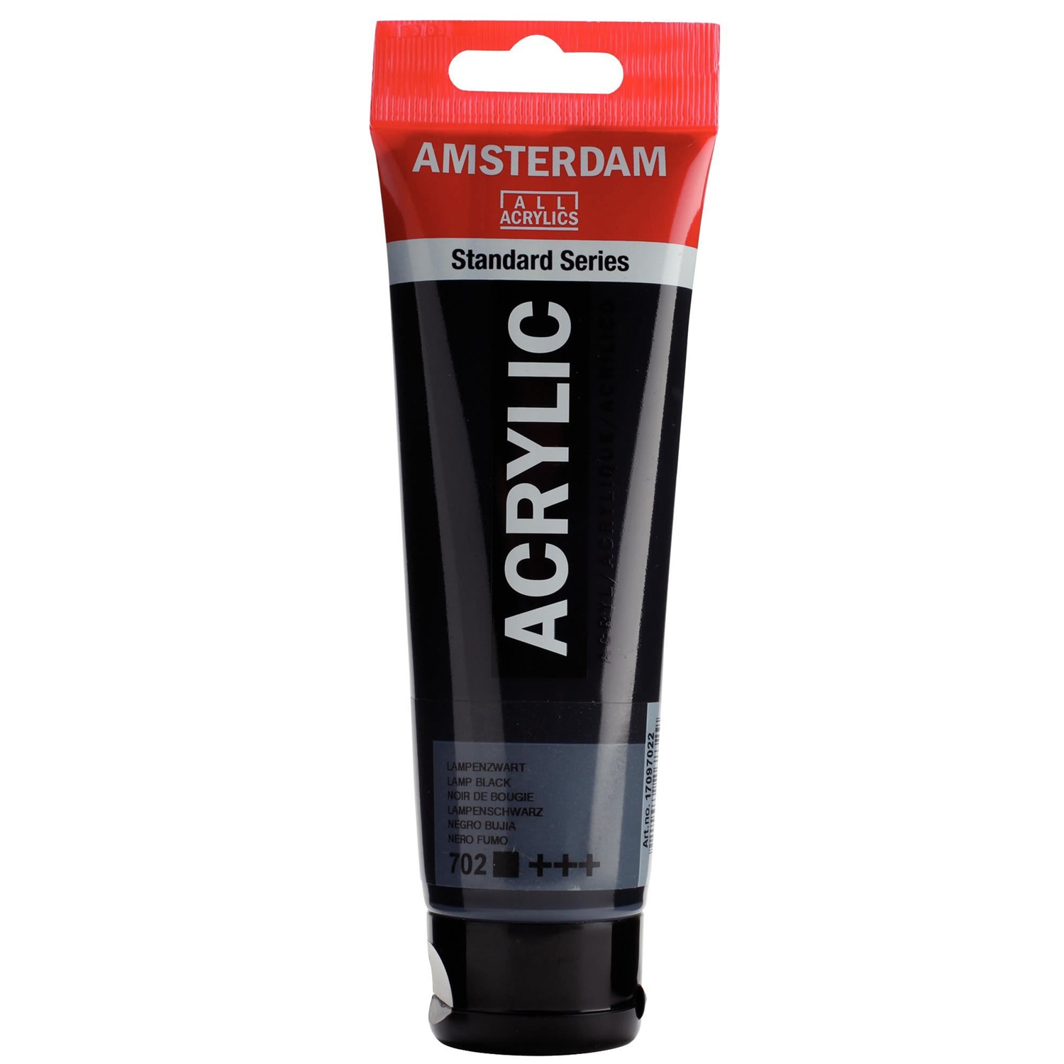 Amsterdam Acrylfarbe 120ml, Lampenschwarz