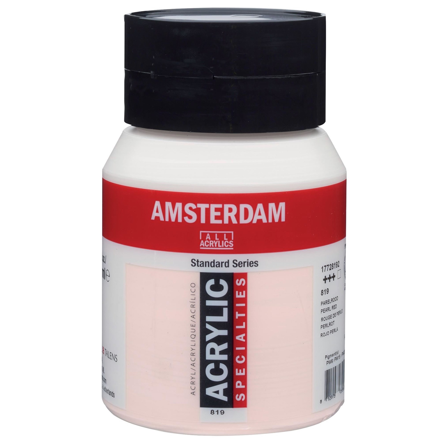 NEU Amsterdam Acrylfarbe 500ml, Perlrot