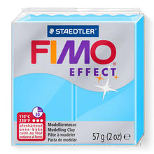 Staedtler Fimo Effect 57g, Neon Blau