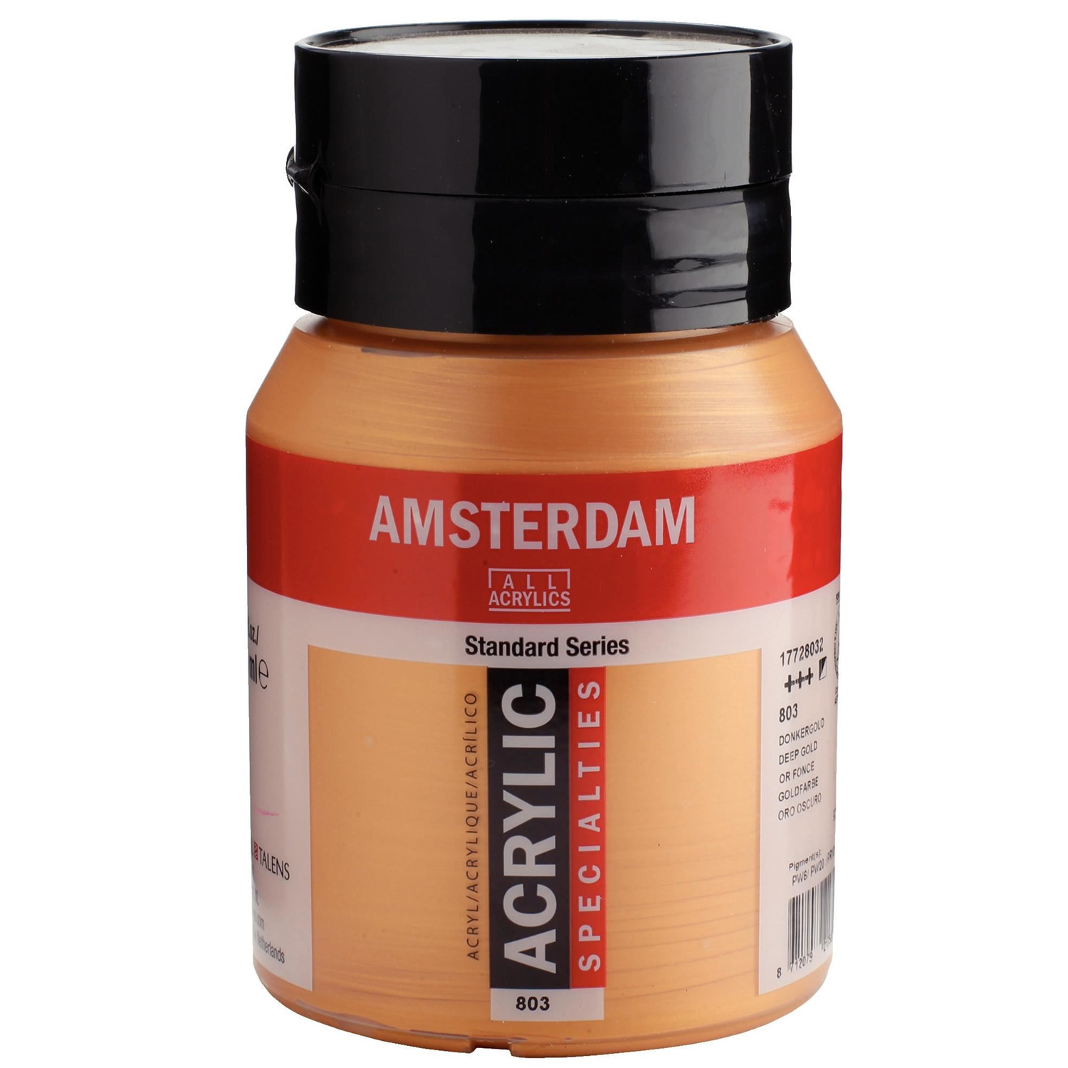 Amsterdam Acrylfarbe 500ml, Goldfarbe