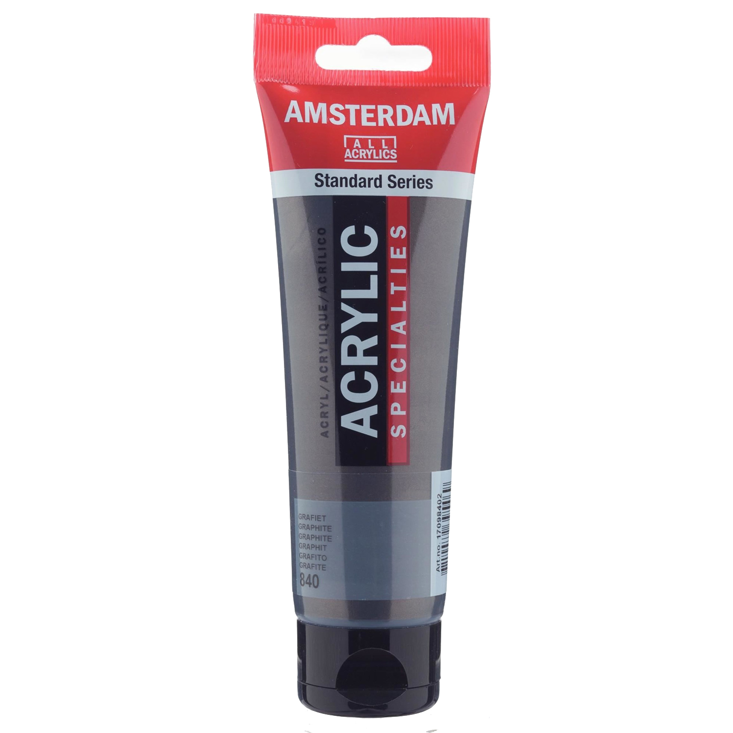 Amsterdam Acrylfarbe 120ml, Graphit