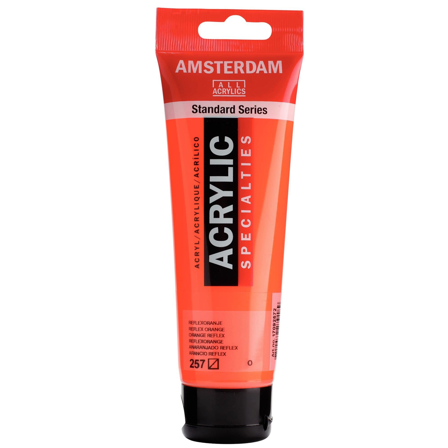 Amsterdam Acrylfarbe 120ml, Reflexorange