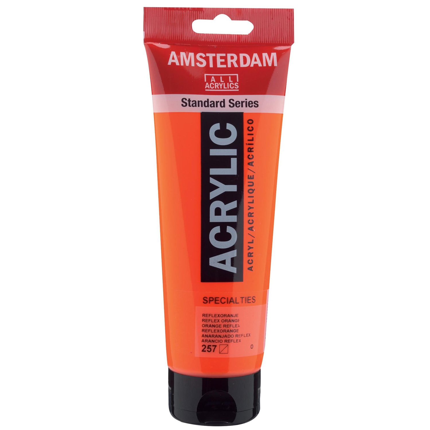 Amsterdam Acrylfarbe 250ml, Reflexorange