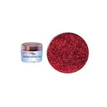 Glorex Brillant Glitterfein, 10 g, Rot