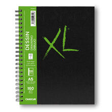NEU Canson XL Dessin Skizzenbuch, Hochformat, spiralgebunden, DIN A5, 120 Seiten, 160 g/m