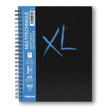 NEU Canson XL Mixed Media Skizzenbuch, Hochformat, spiralgebunden, DIN A5, 120 Seiten, 160 g/m