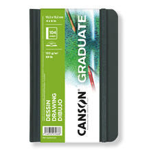 NEU Graduate Dessin Skizzenbuch 104 Seiten, 10,2x15,2 cm, 160 g/m, Hochformat, Leicht gekrnt