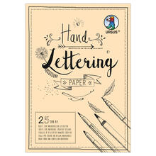 Handlettering Papier, Tonkarton Creme, 210g/qm, 25 Blatt, DIN A4