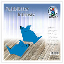 Faltbl�tter intensiv 100 Blatt, 20x20cm, dunkelblau