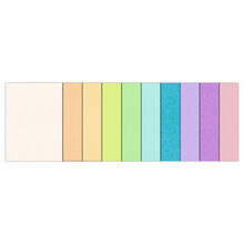 Fotokarton-Block Pastell, DIN A4, 300g/qm, 10 Blatt, 10 sortierte Farben