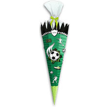 Schultten-Bastelset Easy Line, inkl. Zubehr & Anleitung, 68 cm, dunkelgrn, Fuballspiel