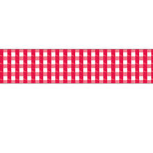 SALE Masking Tape Klebeband Vichy Rot