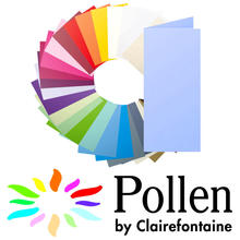 SALE Pollen Papeterie Karte lang 25 Stk. Lavendel