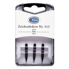 Brause Zeichenfeder Hart 0,5mm, 3er Set PREISHIT