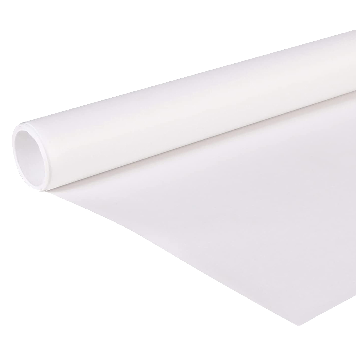 NEU Clairefontaine Kraftpapier Weiß, 1 x 10 m Rolle, 60g/qm