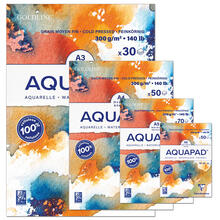 Clairefontaine AQUAPAD Aquarellpapier - Verschiedene Ausführungen