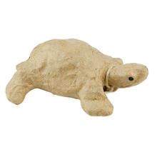 Pappmaché-Figur, Gr. ca. 12cm, Motiv: Schildkröte