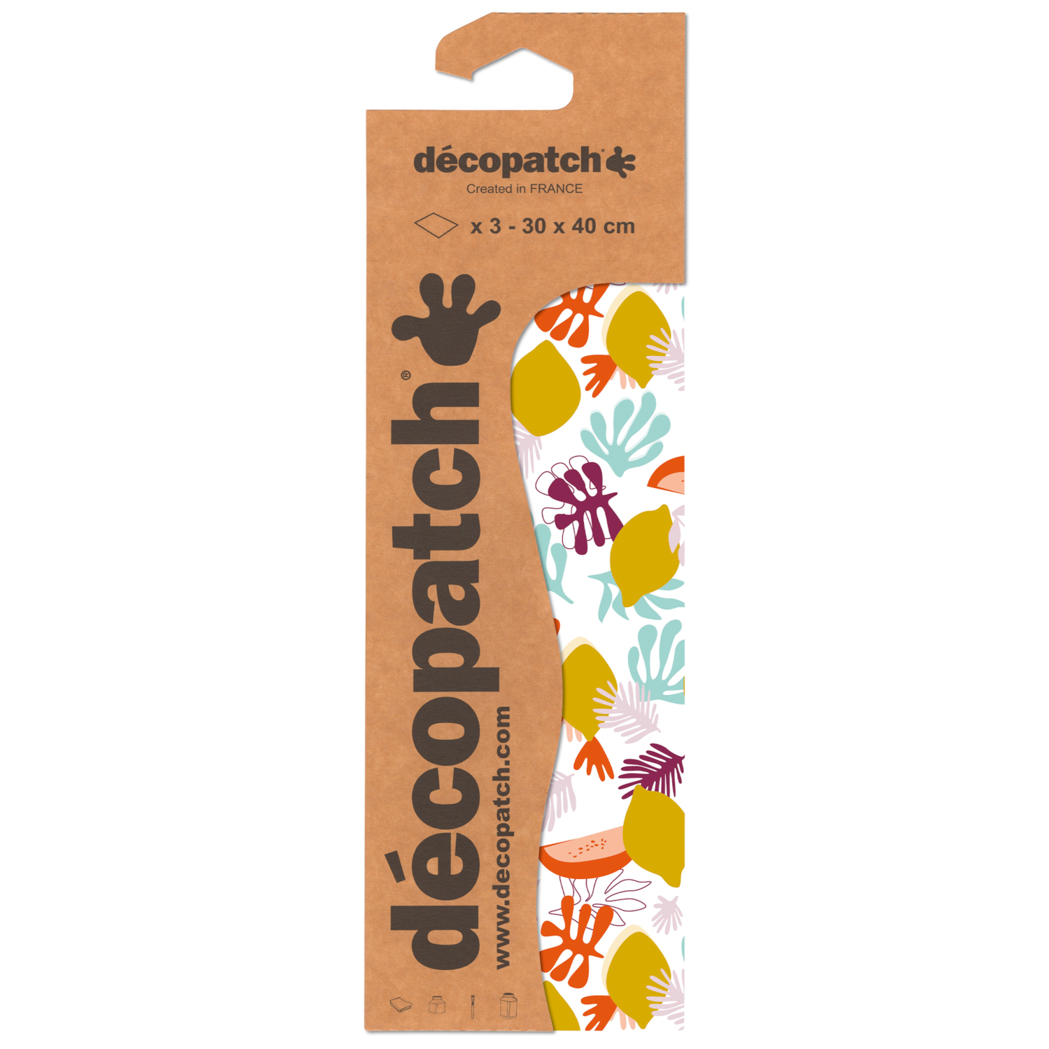 NEU Decoupage- / Decopatch-Papier mit Metallic-Effekt, 3 Bogen 30 x 40 cm, Motiv-Nr. 860