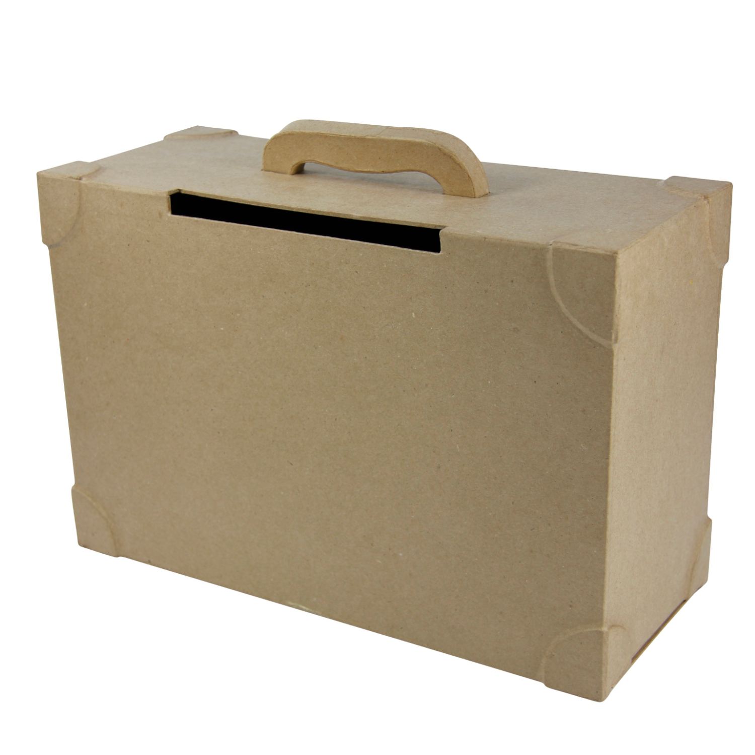 NEU Pappmaché Geschenkebox, Koffer, 14,5 x 36 x 23,5 cm