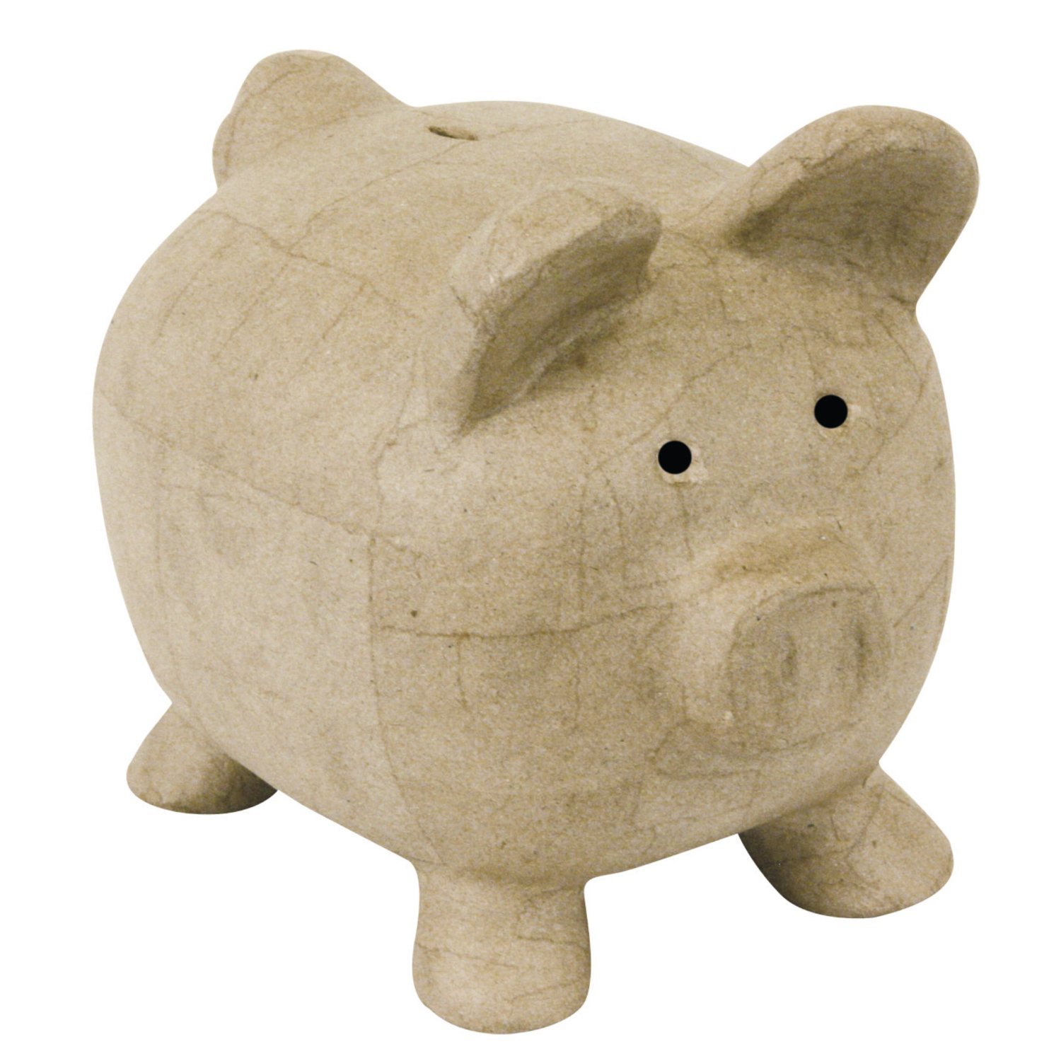 NEU Pappmach-Spardose / Sparschwein, 26 x 19,5 x 22,5 cm