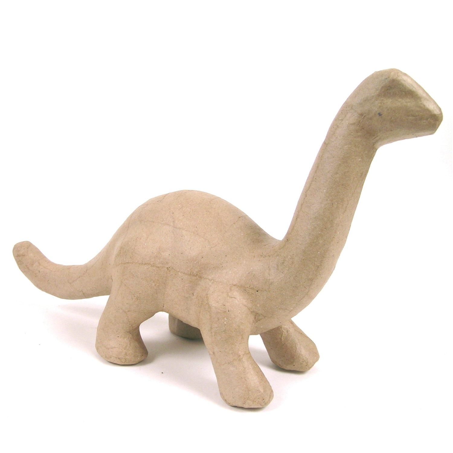 NEU Pappmaché-Figur, Brontosaurus, 29 x 8 x 16 cm
