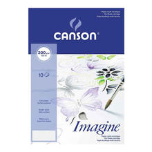Canson Imagine Zeichenpapier 200g/qm, 50 Blatt, A5