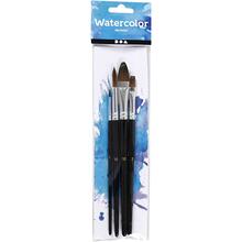 Set Aquarellpinsel, Nr. 1+7+10, 4 St�ck