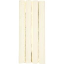 Floristen-Krepppapier, Blatt 25x60 cm, Extrastark, 105 g, Creme, 4 Rollen