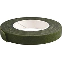 Floralisten-Klebeband, Breite 12 mm, Dunkelgr�n, 27 m Rolle
