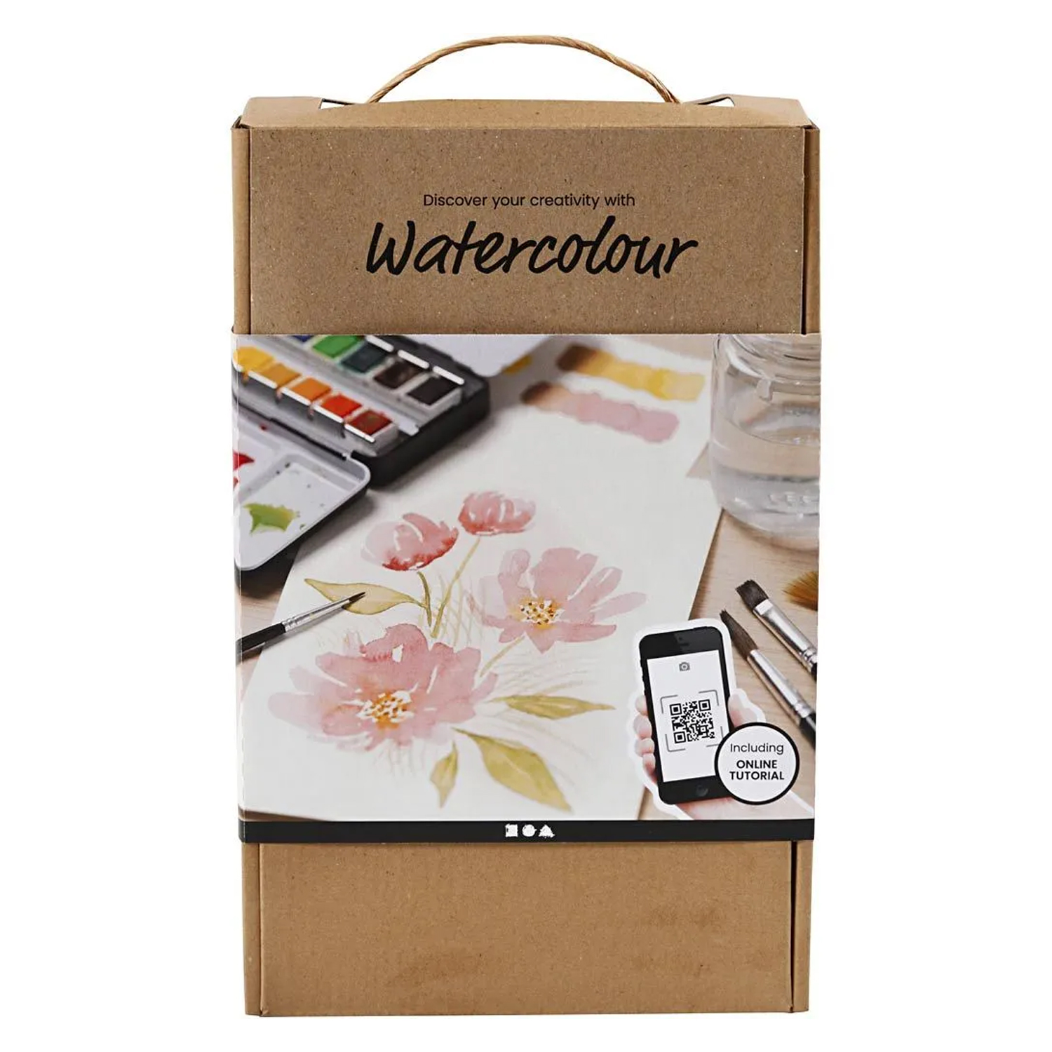 NEU Starter Bastelset Aquarellmalerei - DIY Set