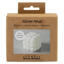 NEU Silikonform / Gieform, Quadrat aus Kugeln, 5 x 6 x 6 cm