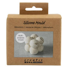 NEU Silikonform / Gieform, Quadrat aus Kugeln, 4 x 4 x 4 cm