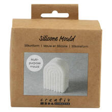 NEU Silikonform / Gieform, Bogen, 8 x 5,5 x 4 cm