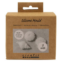 NEU Silikonform / Gieform, Muscheln & Seeigel, 3 Motive