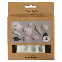 NEU Silikonform / Gieform, Muscheln & Schnecken, 10 Motive