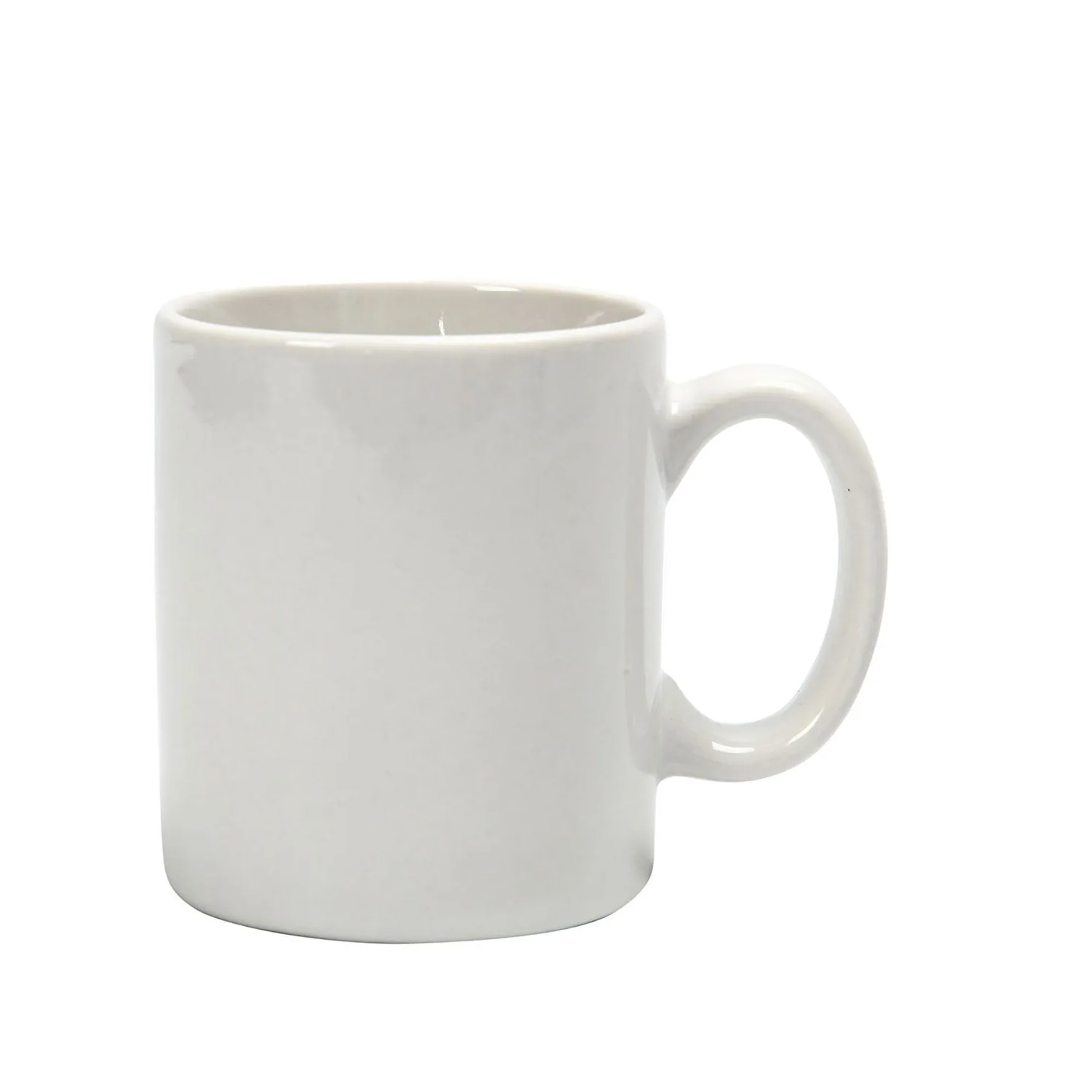NEU Porzellanbecher / Kaffeebecher für 120 ml, H: 7 cm, D: 6 cm, 1 Stück