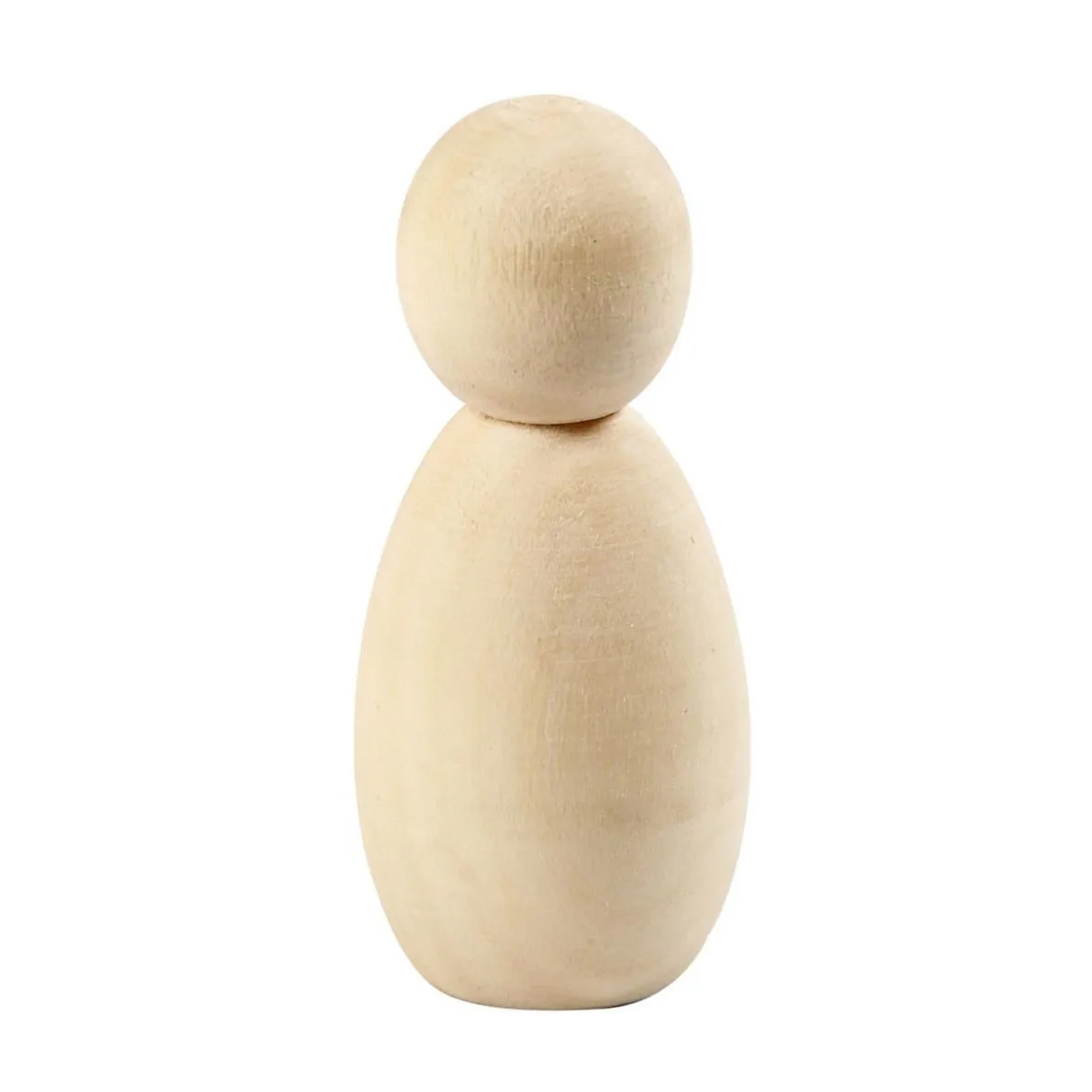 NEU Kegelfigur / Spielfigur aus Holz, 6 cm, 5 Stck